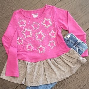 NWT Purple Shirt with Stars